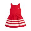 Robe rouge fille 4 ans
