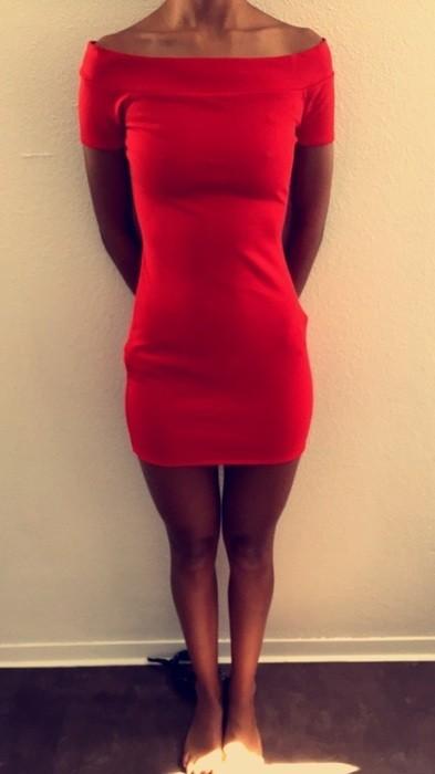 Zara robe rouge