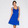 Bleu electrique robe