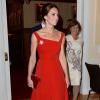 Kate middleton robe rouge
