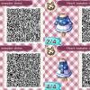 Qr code acnl robe bleu