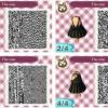 Qr code acnl robe noir