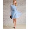 Robe bleu ciel femme