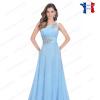 Robe bleu ciel longue