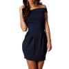 Robe bleu marine chic