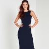 Robe bleu marine longue