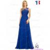 Robe bleu roi dentelle