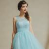 Robe bleu tulle