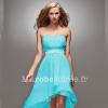 Robe bleu turquoise pas chere