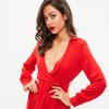 Robe cache coeur rouge