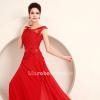Robe cocktail mariage rouge