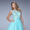 Robe courte bleu ciel