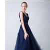 Robe de princesse bleu