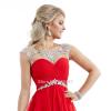 Robe de soiree courte rouge