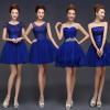 Robe demoiselle d honneur bleu royal