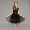 Robe en tulle noir