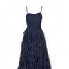 Robe enchanteresse naf naf bleu nuit