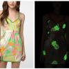 Robe fluorescente dans le noir