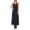 Robe longue bleu marine naf naf