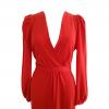 Robe maje rouge