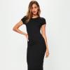 Robe mi longue noir