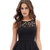 Robe noir courte