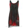 Robe noir et rouge desigual