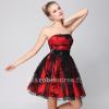 Robe noir et rouge