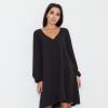 Robe noir fluide