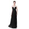 Robe noir longue pas cher