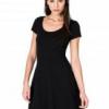 Robe noir simple pas cher