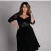 Robe noir taille 48