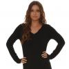 Robe pull femme noir