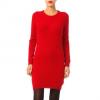 Robe pull laine rouge