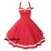 Robe rockabilly rouge