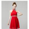 Robe rouge courte pour mariage