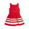 Robe rouge fille 8 ans