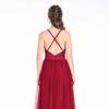 Robe rouge pourpre