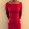 Robe rouge zara