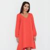 Robe trapeze rouge