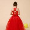 Robe tulle rouge