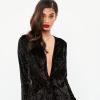 Robe velours noir