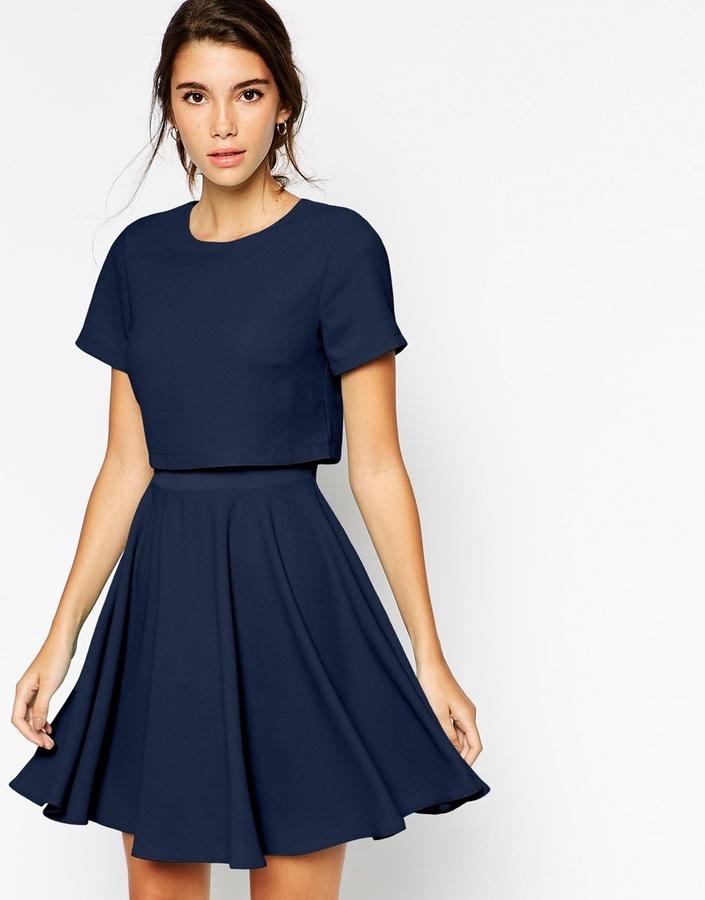 Asos robe bleu