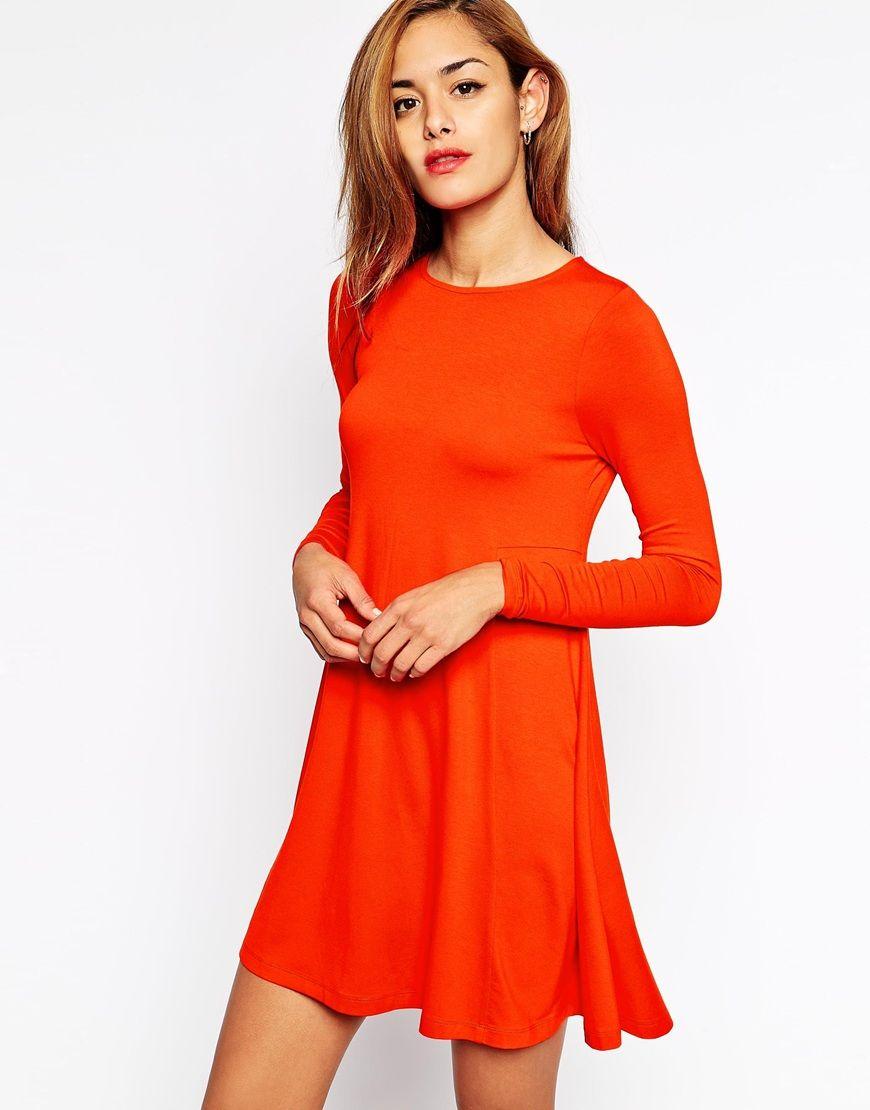 Asos robe rouge