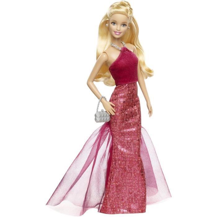 Barbie robe rouge