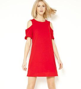 Camaieu robe rouge