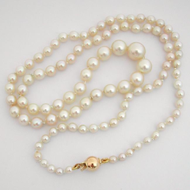 Collier de perles fines occasion