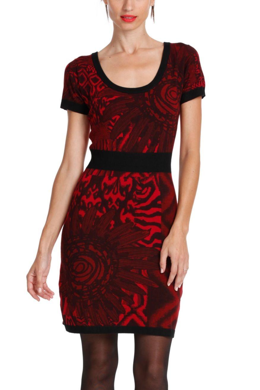 Desigual robe rouge