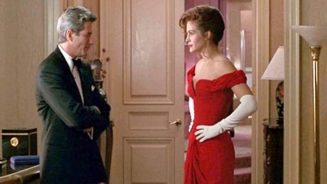 Julia roberts pretty woman robe rouge