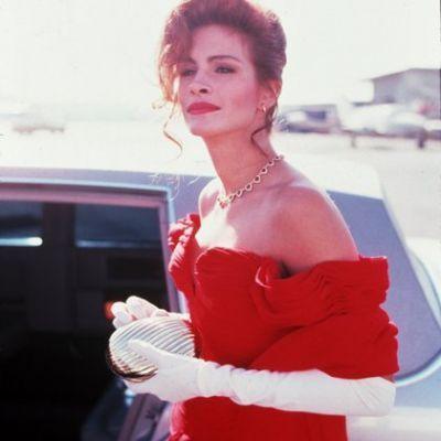 Julia roberts pretty woman robe rouge